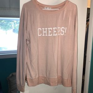 Cheers! Crew neck sweatshirt